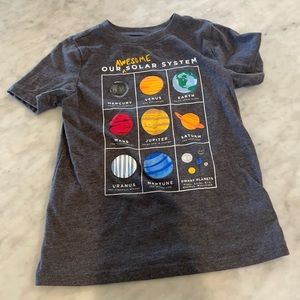 Old Navy solar system shirt